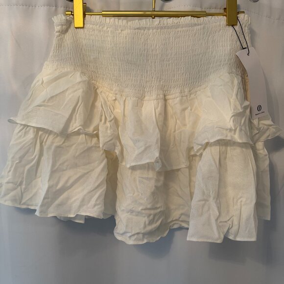 Ruffle Mini Skirt with Built in Shorts - Picture 1 of 1